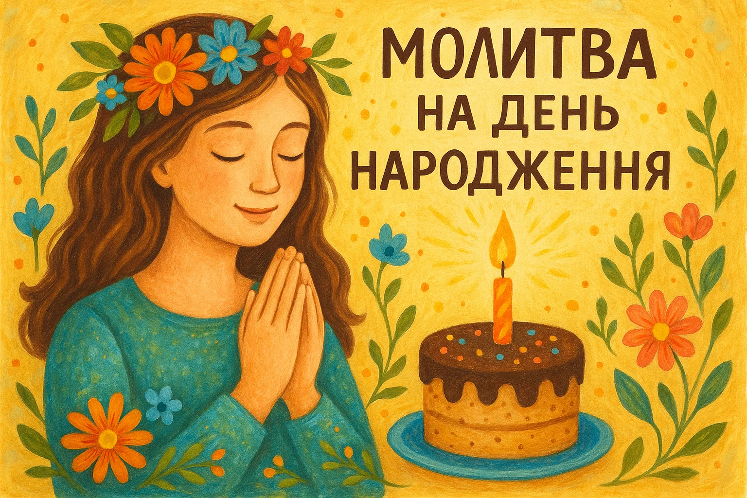 Молитви на день народження для себе, дітей та близьких людей.