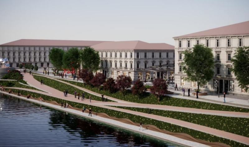 Лопанська набережна в Харкові: проєкт активно розвивається та вимагає значних фінансових вкладень.