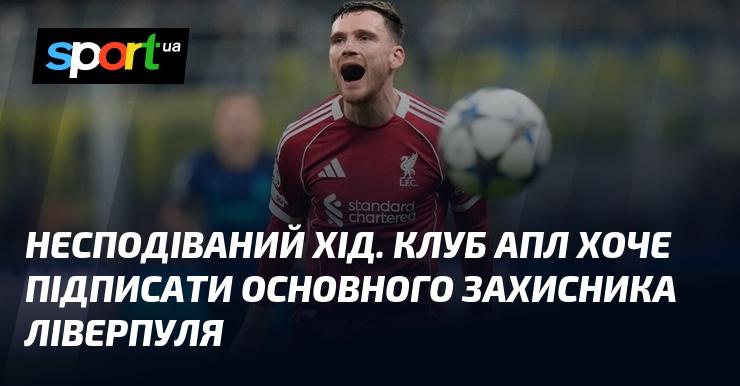 Несподіване рішення. Команда АПЛ має намір залучити ключового захисника Ліверпуля.