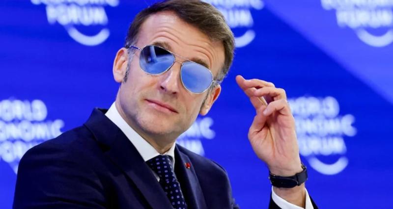 Окуляри Макрона викликали фурор в інтернеті: їхня вартість стрімко підскочила майже на 30%.