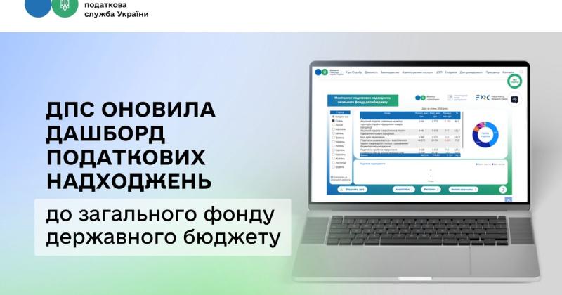 Державна податкова служба модернізувала свій інтерактивний дашборд: тепер перегляд податків став доступним всього за кілька кліків.