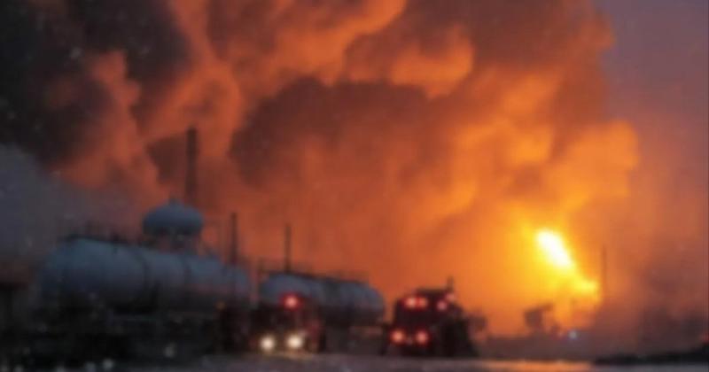 Вночі Російська Федерація здійснила напад на газовидобувний об'єкт 