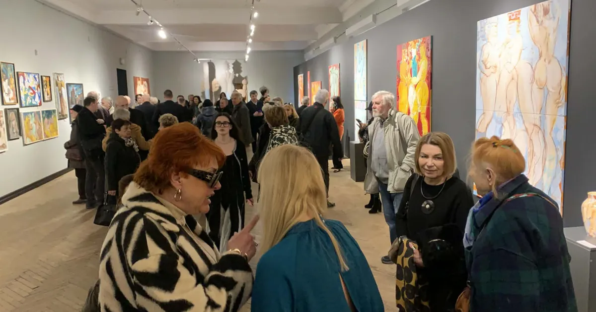 У мистецькій галереї експонується видатна робота 