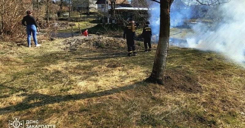 Операція проти спалювання сухої рослинності: на Закарпатті накладено штрафи на ще чотирьох правопорушників (ФОТО)