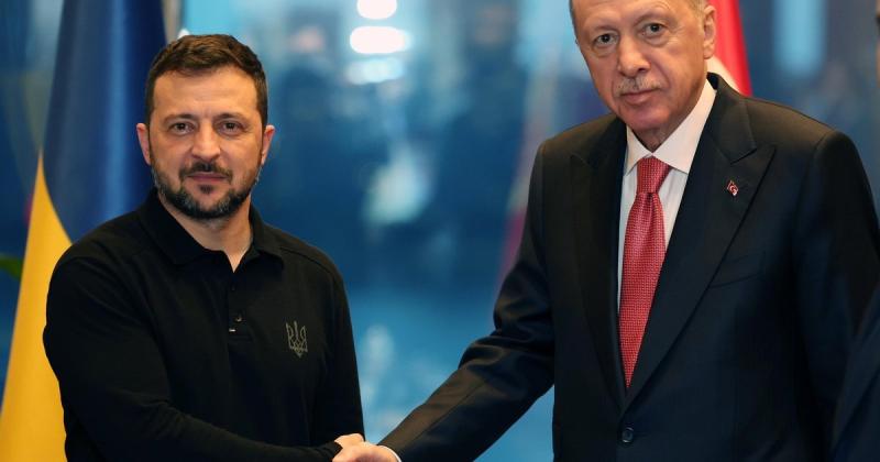 Почалася зустріч між Зеленським та Ердоганом.
