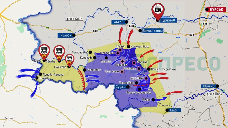 Це не котел: Попович роз'яснив, у якій ситуації опинилися російські військові на Курщині