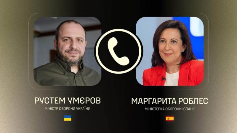 Міністерство оборони повідомило, що Україна та Іспанія погодили розклад поставок військової техніки.