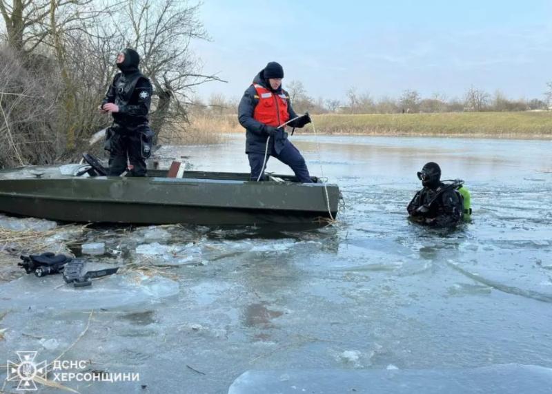 У Херсонській області виявили тіло третьої дитини, яка потрапила під лід.