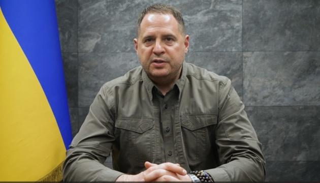 Єрмак в США: Ключовим є забезпечення узгодженості американських і європейських санкцій щодо Росії.