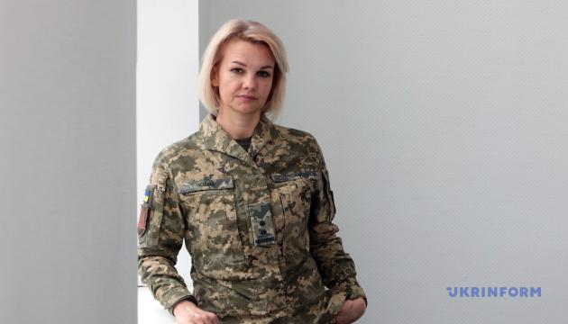 Наталія Чорна, керівник сектору ЦВС Медичних сил Збройних Сил України.