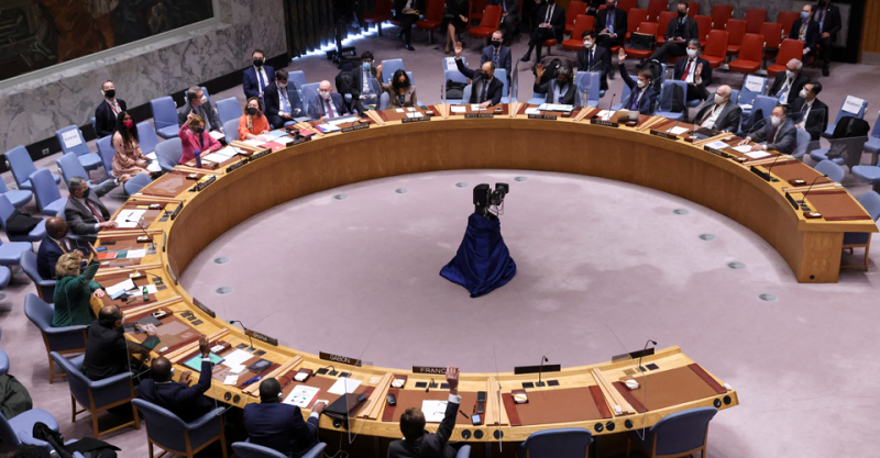 Україна звертається до Ради Безпеки ООН з вимогою терміново зупинити військові дії.