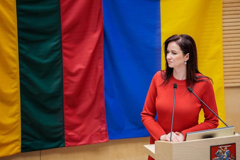 Майбутня прем'єрка Литви висловила свої роздуми щодо можливості надсилання військових сил в Україну.
