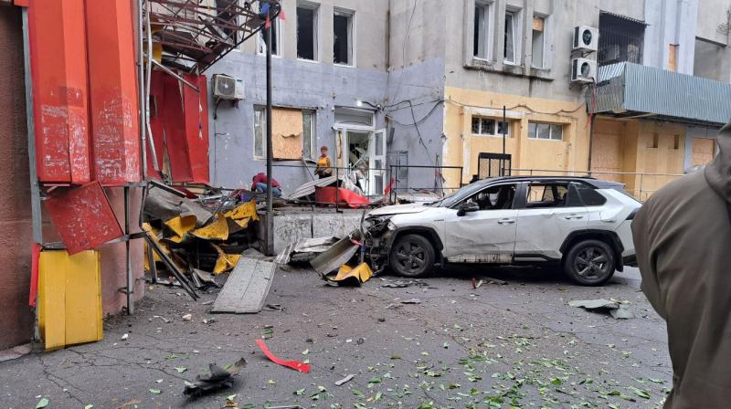 Дрон здійснив удар по колаборанту в Новій Каховці - гауляйтеру Сальдо.