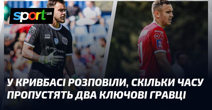 У Кривбасі повідомили, скільки часу двоє важливих гравців не зможуть брати участь у іграх.