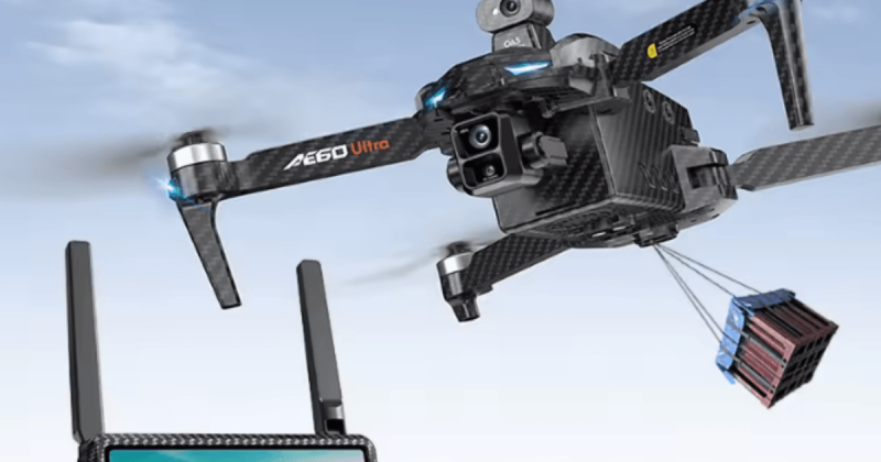 Китайський безпілотник забезпечує відмінну якість зйомки в складних умовах і коштує менше 300 доларів.