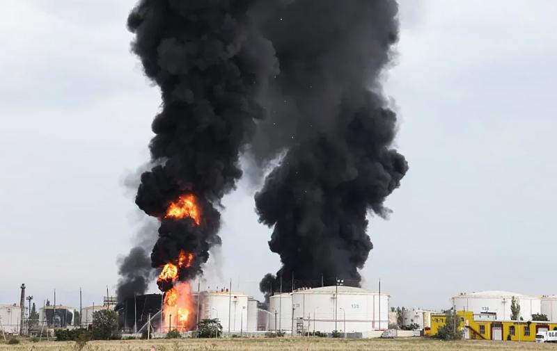 Сили спеціальних операцій завдали удару по нафтобазі 