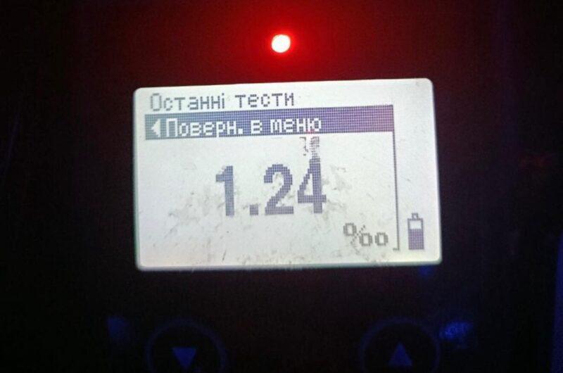 У Франківську була затримана водійка в стані алкогольного сп'яніння, яка не мала водійських прав.