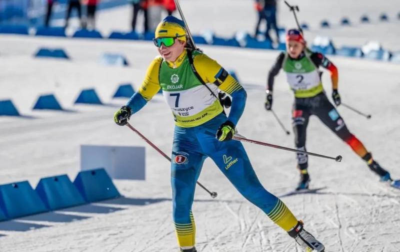 Тарасюк виборола першу медаль для України в сезоні 2025/26 на юніорському спринті IBU.