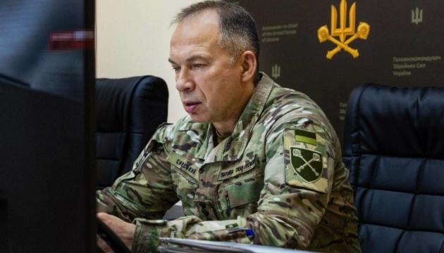 Сирський прокоментував фронтову ситуацію: у певні дні число зіткнень сягає 300 — це найбільший показник з початку конфлікту.