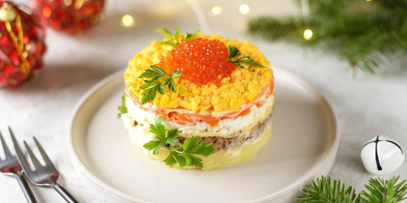 4 експрес-салати до Нового року 2026 та Різдва - детальний рецепт крок за кроком