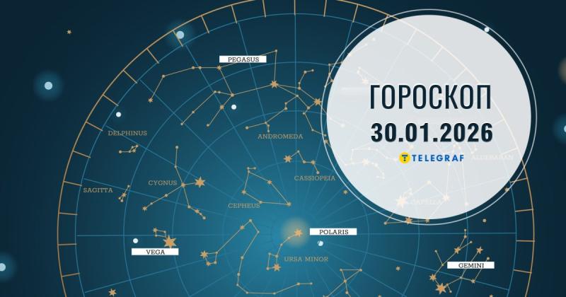 Астрологічний прогноз на 30 січня: Овнам слід знайти час для відпочинку, тоді як Терезів очікує відверта бесіда.