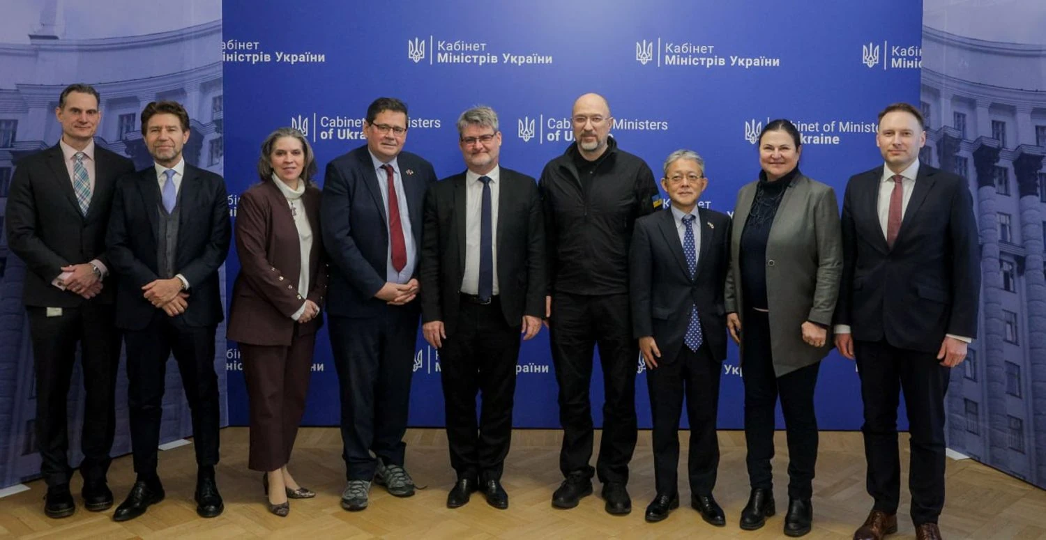 Шмигаль провів переговори з послами держав G7 та Європейського Союзу щодо відновлення енергетичного сектору.