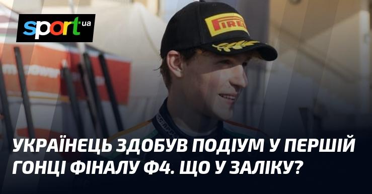 Українець виборов призове місце в першій гонці фіналу Ф4. Яка ситуація в загальному заліку?