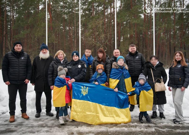 З території, що була під окупацією, вдалося повернути п'ять українських дітей.