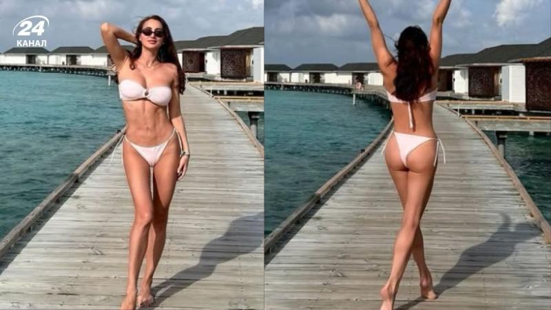 Анна Різатдінова: гімнастка, яка насолоджується відпочинком на Мальдівах – унікальні фотографії.