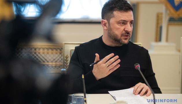 Скасування санкцій проти Росії стане визнанням її агресивних дій, заявив Зеленський.