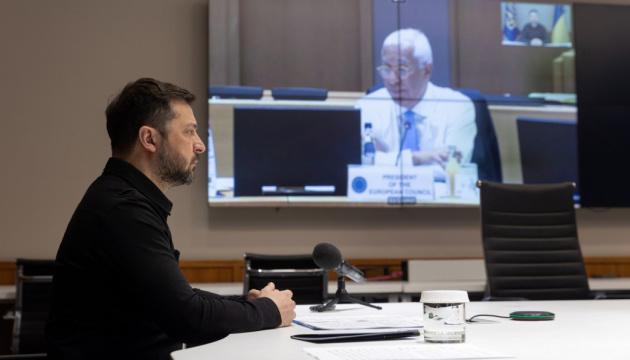 Зеленський на Єврораді: Україна вживає всіх заходів для відновлення 