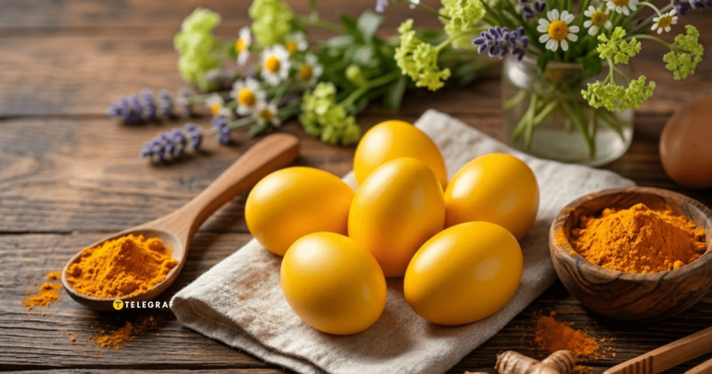 Стануть жовтими, як промінчики сонця: ця спеція надасть яйцям вражаючого жовтого відтінку (відео)