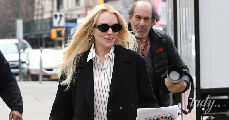 Знову в дії: Ліндсей Логан була помічена на знімальному майданчику.