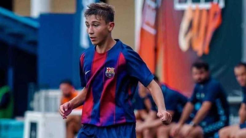 Артем Рибак став переможцем змагання MIC Football у складі юнацької команди Барселони U-16.